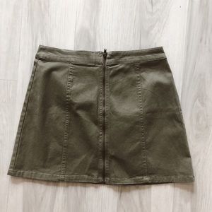 Forever 21 skinny Jean skirt